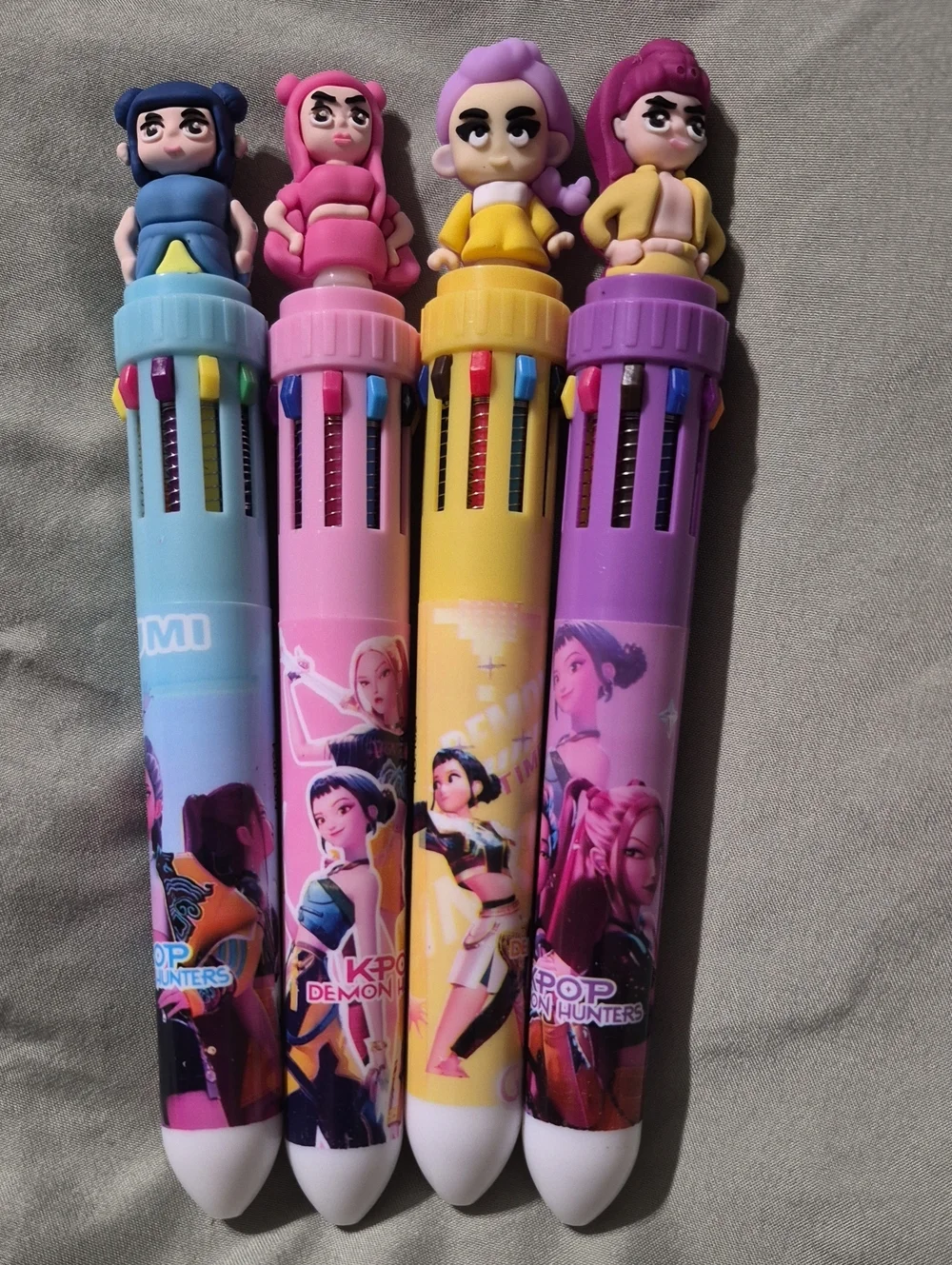 K-Pop Inspired Multi-Color Kids Toy Pen - Pack of 4